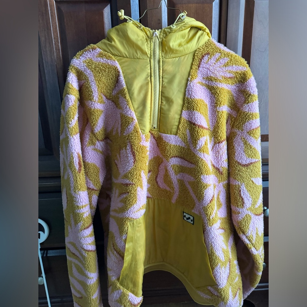 Billabong Fleece! COLOR SHOT PULLOVER QUARTER-ZIP FLEECE